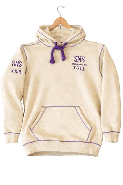 OGNL “Sorry Not Sorry” Distressed Hoodie