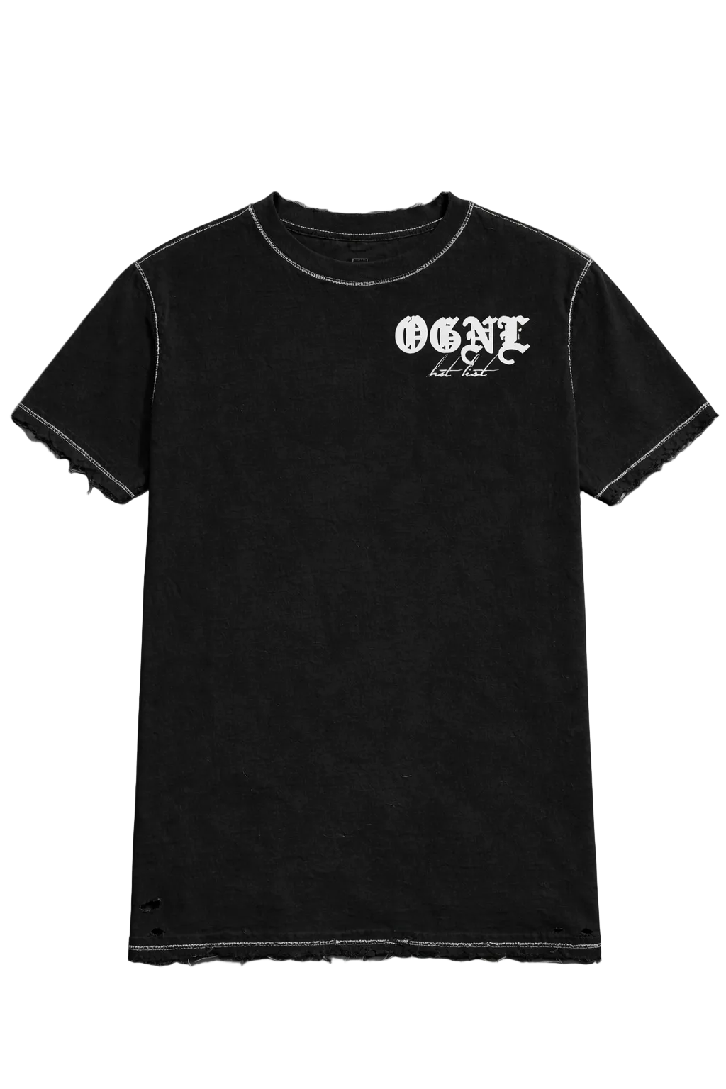 OGNL “Hit List” Distressed Tee (PreOrder)