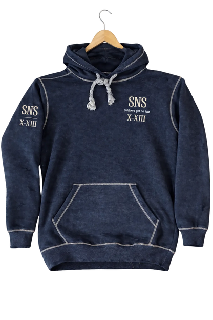 OGNL “Sorry Not Sorry” Distressed Hoodie