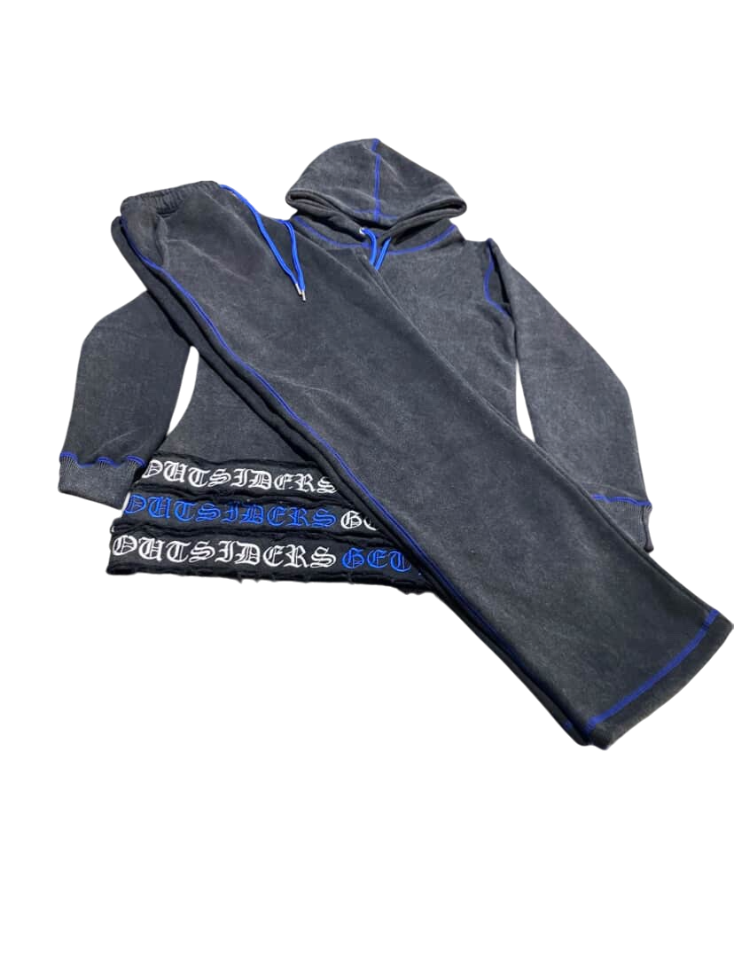 Women’s OGNL “Outsiders Get No Love” Acid Wash Sweatsuit
