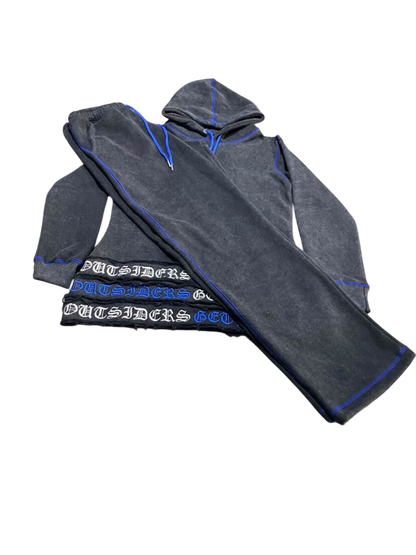 Women’s OGNL “Outsiders Get No Love” Acid Wash Sweatsuit