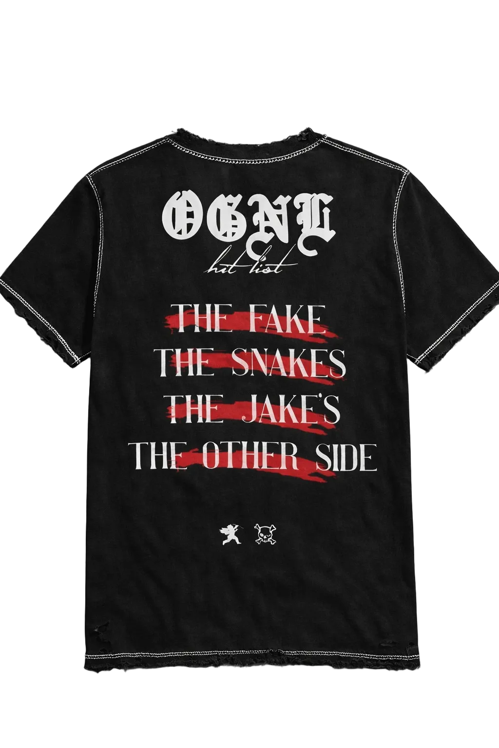 OGNL “Hit List” Distressed Tee (PreOrder)