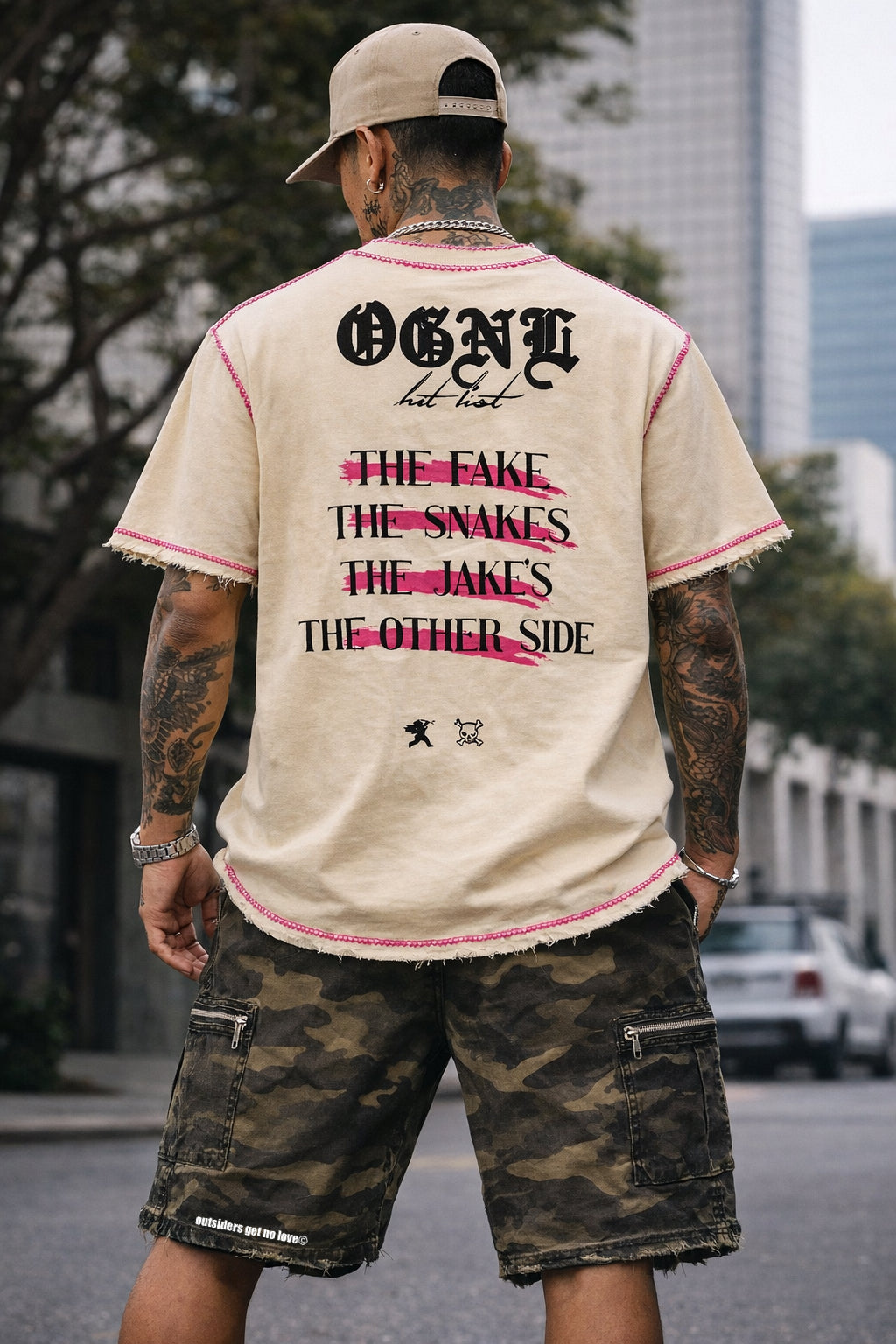 OGNL “Hit List” Distressed Tee (PreOrder)
