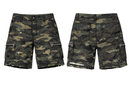 OGNL “Outsiders Get No Love” Camo Cargo Shorts (PreOrder)