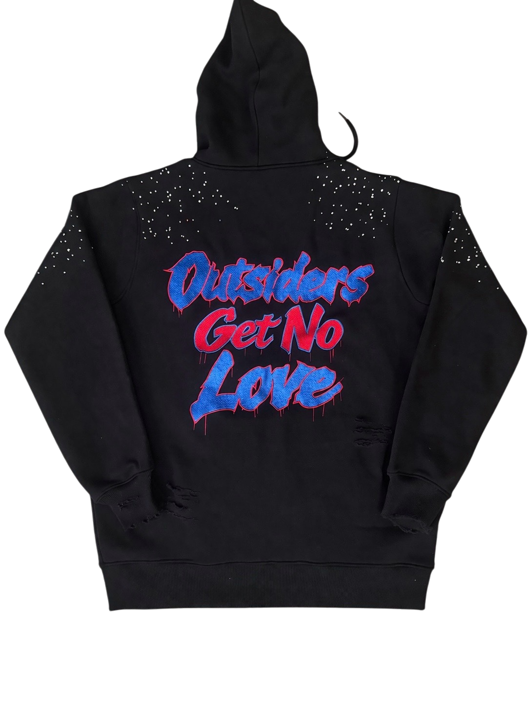 OGNL “Lonely At The Top” Distressed Hoodie