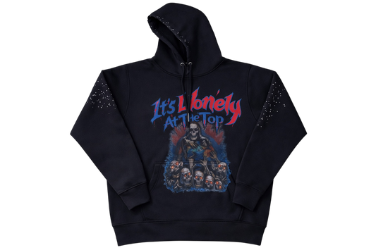 OGNL “Lonely At The Top” Distressed Hoodie