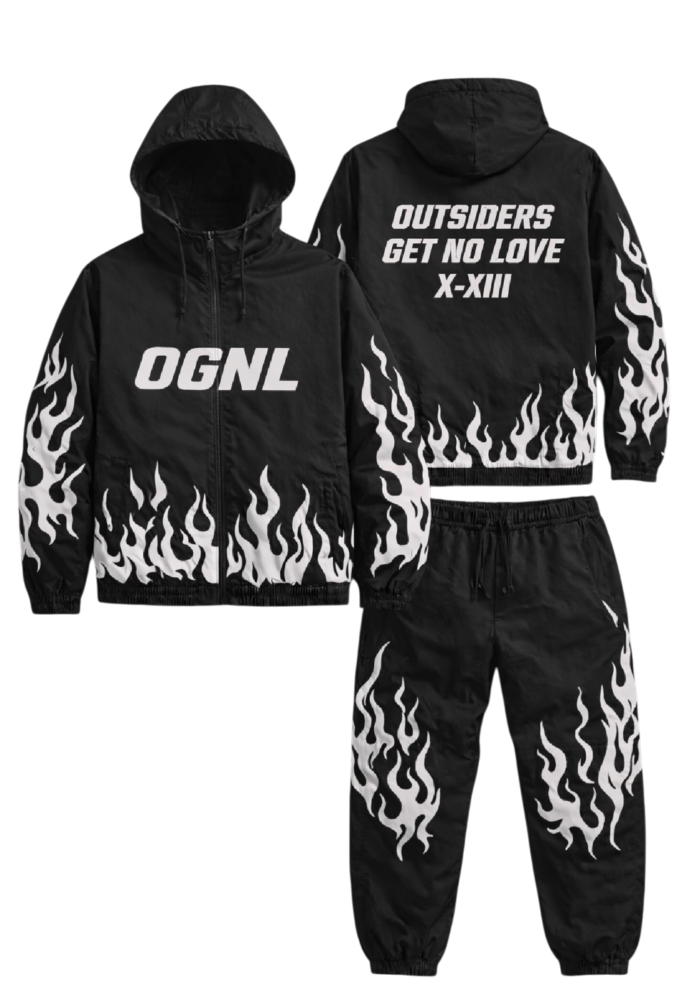 OGNL “Flame State” Windbreaker Tracksuit (PreOrder)