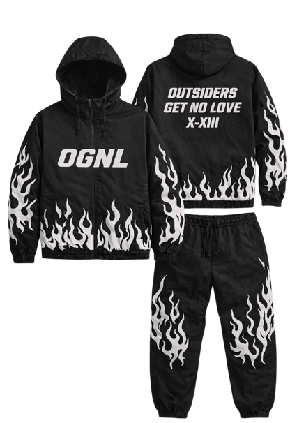 OGNL “Flame State” Windbreaker Tracksuit (PreOrder)