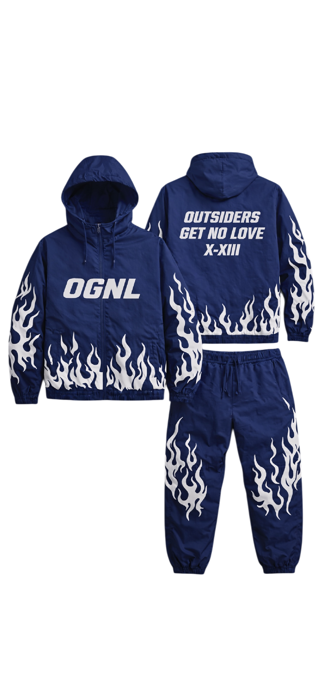 OGNL “Flame State” Windbreaker Tracksuit (PreOrder)